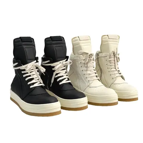 Rick Owens Geobasket High-Top Sneakers