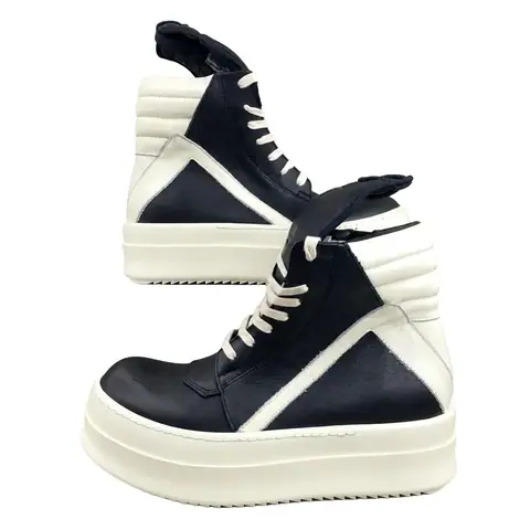 Rick Owens Geobasket High-Top Sneakers