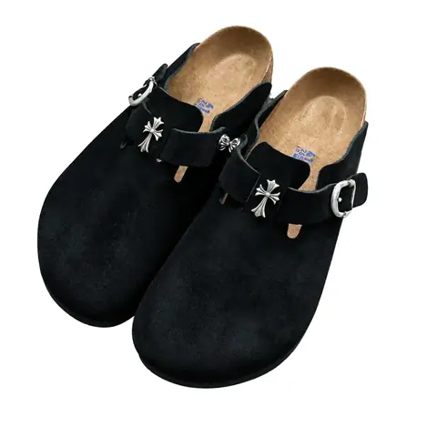 Chrome Hearts × Birkenstock Sandals