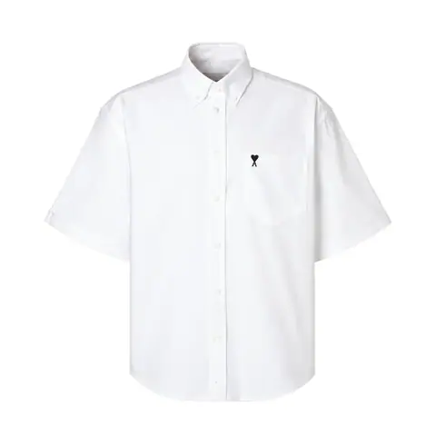 AMI Paris Ami De Cœur Short Sleeve Shirt