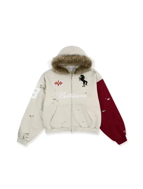 Protocol Index 25FW Fleece-lined Hooded zip-up Sweatshirt