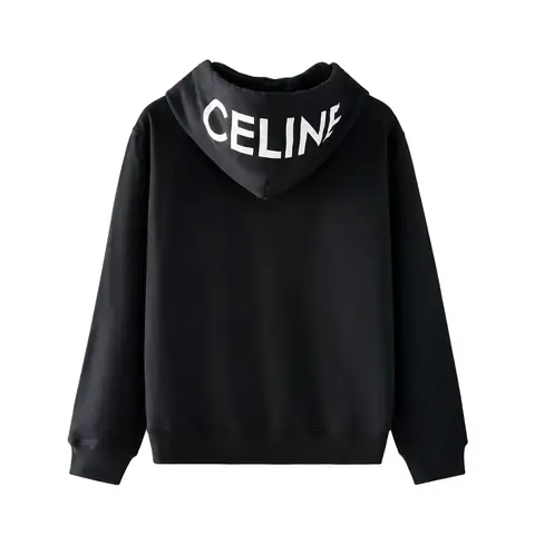 Celine zip-up Hooded Sweatshirt