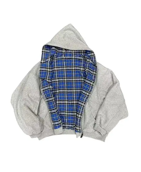 Double-faced Plaid Jacket
