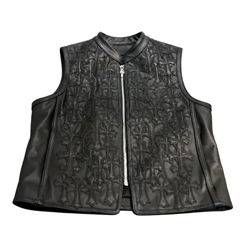 Chrome Hearts Genuine Leather Vest