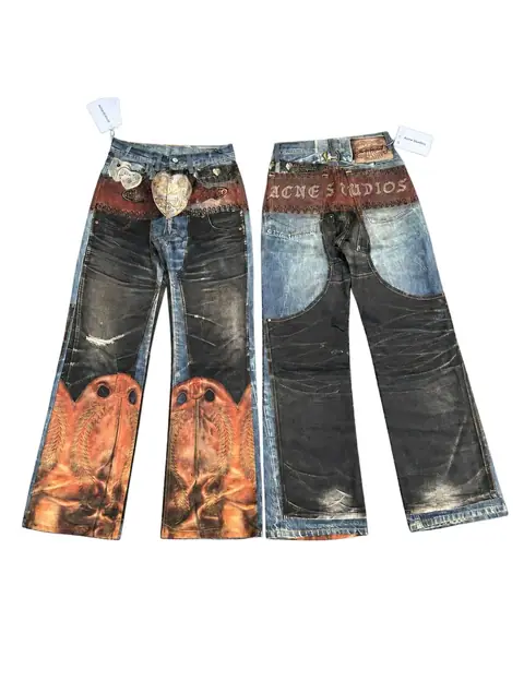 Acne Studios Printed Jeans