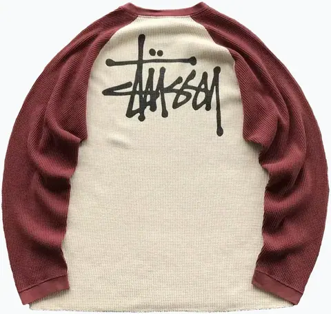 Stussy Raglan Long Sleeve
