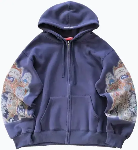 Supreme Michael Jackson Zip Up