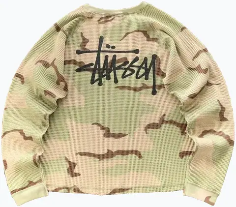 Stussy Waffle Long Sleeve