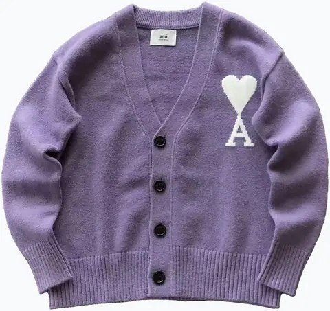 Ami Paris De Coeur Cardigan