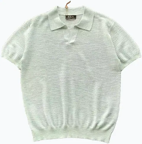 Loro Piana Knit Polo Shirt