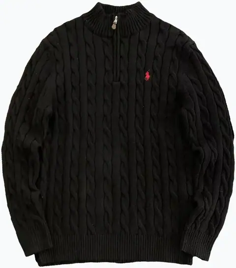 Polo Ralph Lauren Cable Knit Quarter Zip