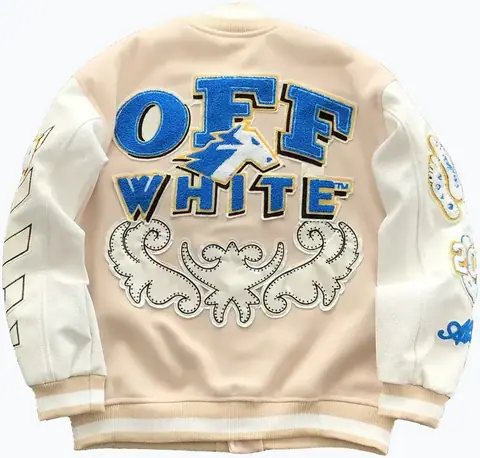 Off White Varsity Jacket