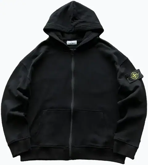 Stone Island Zip Up Hoodie