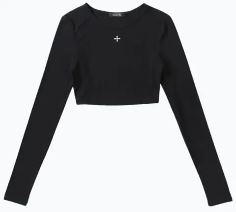 SMFK Long Sleeve Cropped
