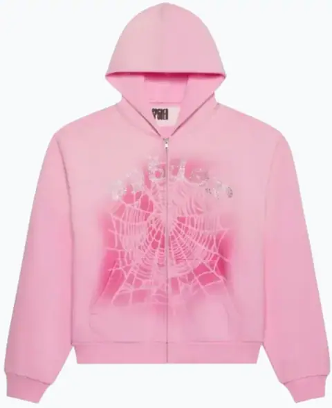 Sp5der Zip Up Hoodie