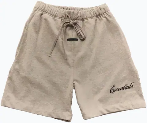 FOG Essentials Flocked Logo Shorts