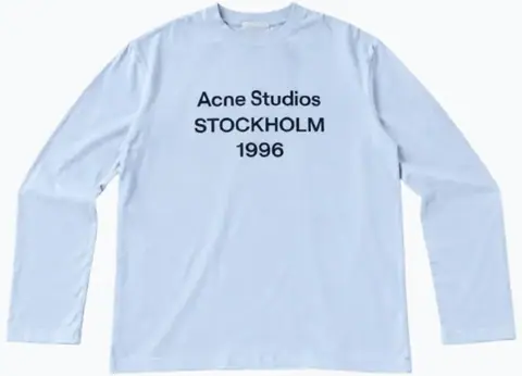 Acne Studios Long Sleeve Blue