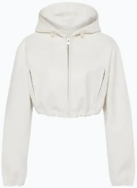 KHY Leather Cropped Jacket
