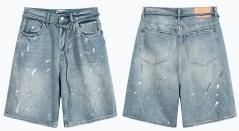 Acne Studios Denim Shorts