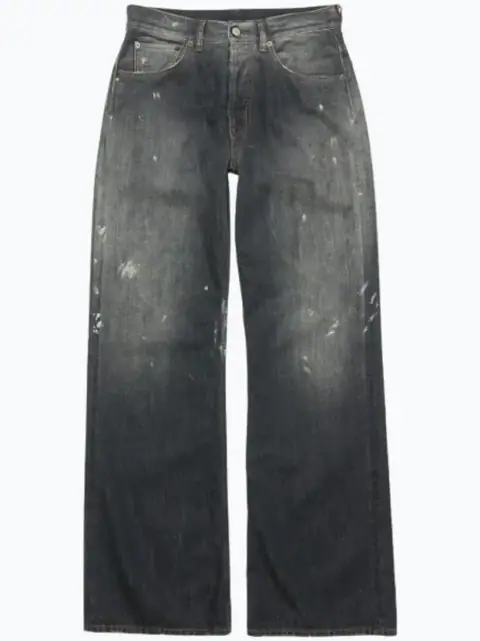 Acne Studios 1981 Paint Splatter Jeans