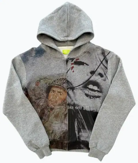 PeaceInWar Zip Up Hoodie